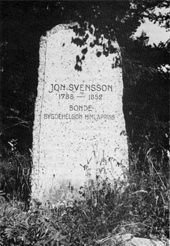 Himlaprinsens sten i Styvje, Norrala