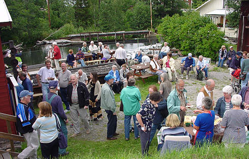 Smedkväll vid Kungsgårdens smedja (foto: Lars Forslin)